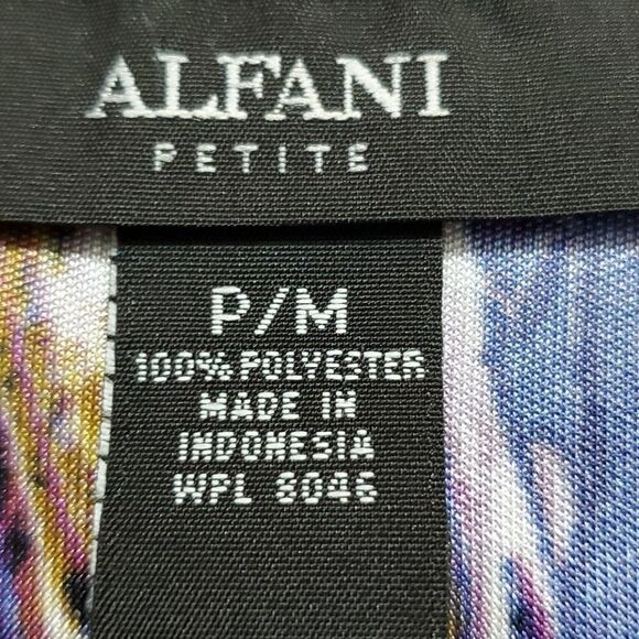 ALFANI sleevless top, p/medium purple/gold. Beautiful colors. - Picture 6 of 7